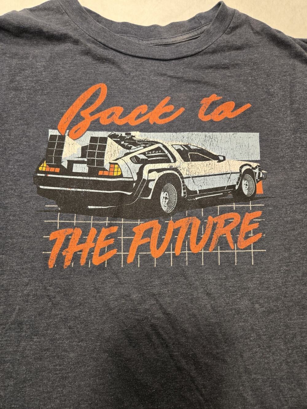 Back to the Future Men's Short Sleeve Graphic T-Shirt Size 2XLT